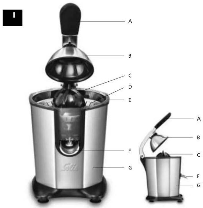 Solis Citrus Juicer 8453 - 2