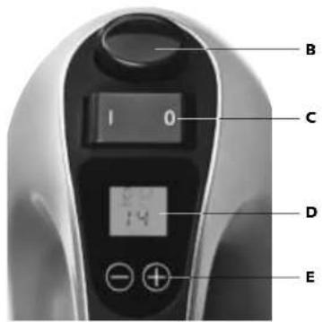 Solis Hand & Stick Mixer 7371 - DE FUNCTIEKNOPPEN EN HET DISPLAY - 2