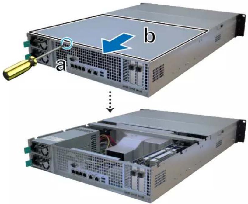 SYNOLOGY FS3400 - Pour installer le module de RAM : - 1