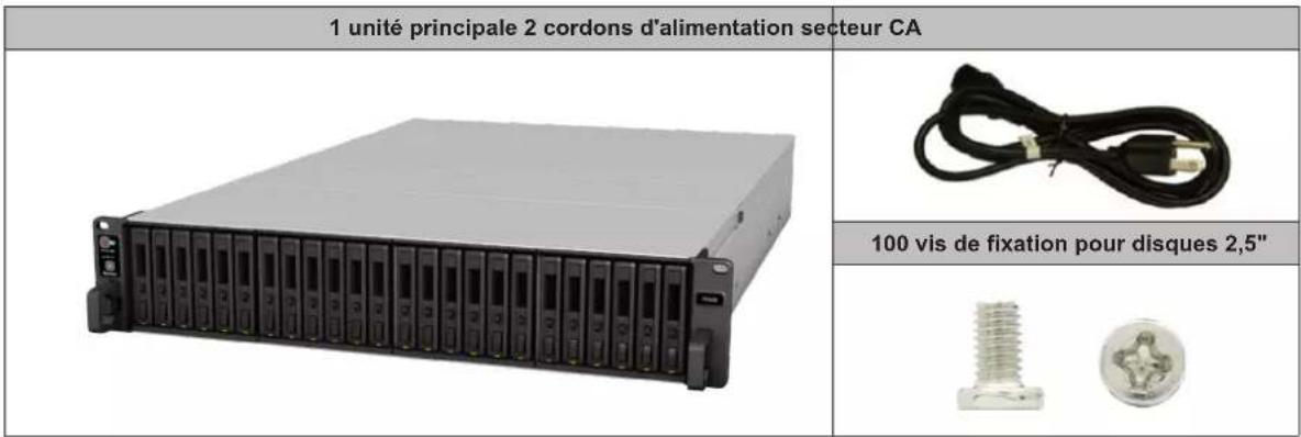 SYNOLOGY FS3400 - Contenu de la boîte - 1