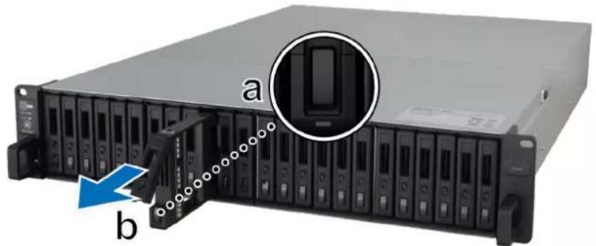 SYNOLOGY FS3400 - Installation des disques - 1