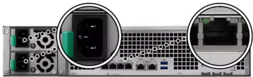 SYNOLOGY FS3400 - Pour démarrer votre serveur FS3400 : - 1