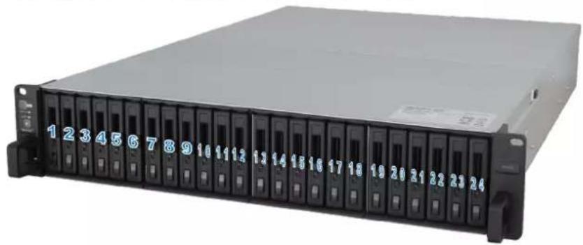 SYNOLOGY FS3400 - Installation des disques - 5
