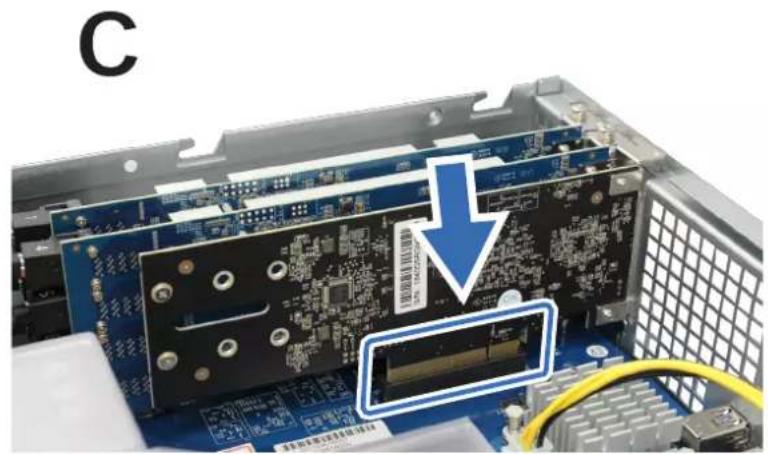 SYNOLOGY FS3400 - Installation de cartes d'extension PCIe - 2
