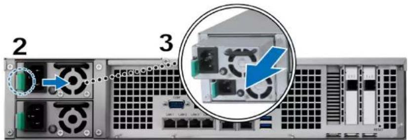 SYNOLOGY FS3400 - Remplacement du bloc d'alimentation - 1