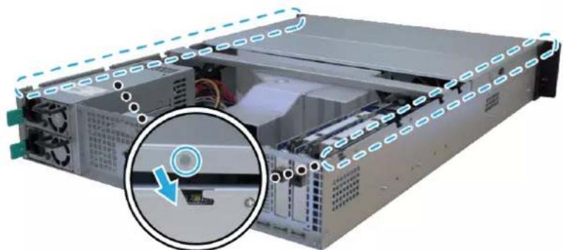 SYNOLOGY FS3400 - Pour installer le module de RAM : - 5