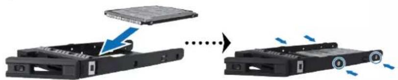 SYNOLOGY FS3400 - Installation des disques - 2