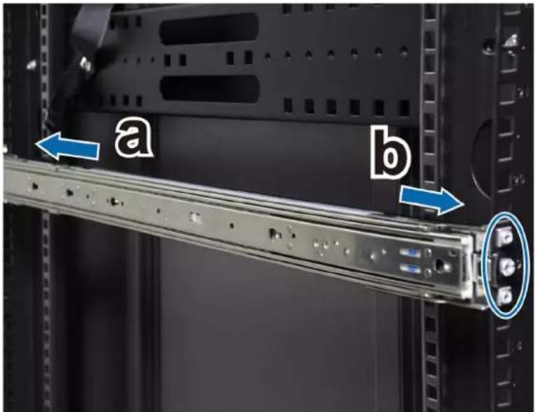 SYNOLOGY FS3400 - Pour installer le kit de rails : - 1