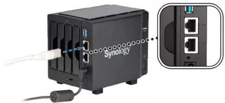 SYNOLOGY DS419slim - Pour démarrer le DiskStation - 3