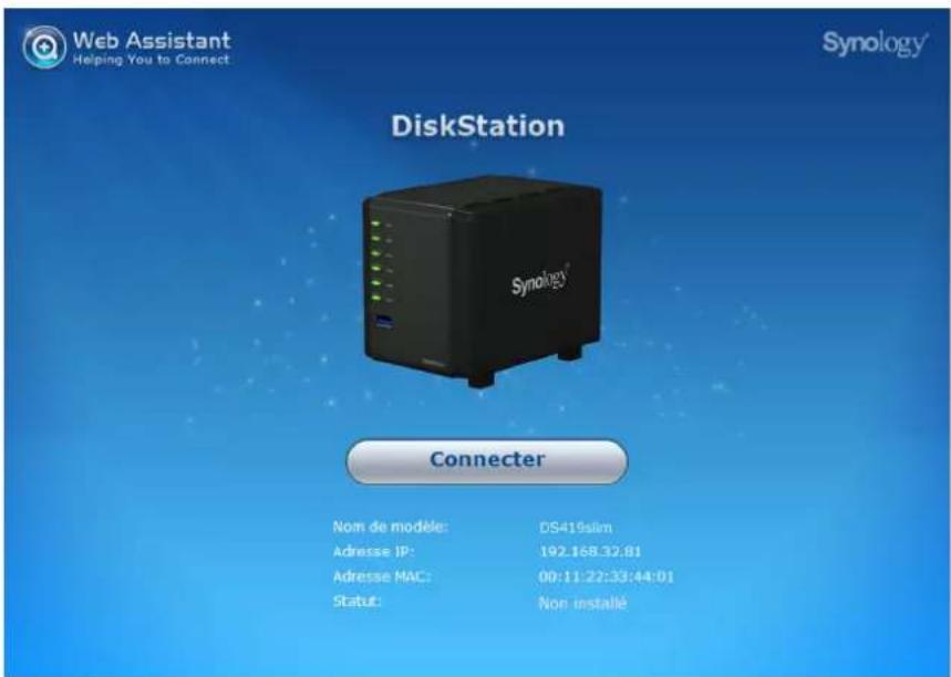 SYNOLOGY DS419slim - Installation de DSM avec Web Assistant - 1
