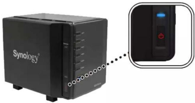 SYNOLOGY DS419slim - Pour démarrer le DiskStation - 4
