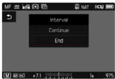 LEICA Q2 - Pour annuler une prise de vues en série en cours - 1