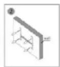 PRINCESS Smart Glass Panel Heater - Montagem na parede - 2