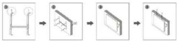 PRINCESS Smart Glass Panel Heater - Montáž na zed - 1
