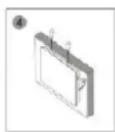 PRINCESS Smart Glass Panel Heater - Montagem na parede - 4