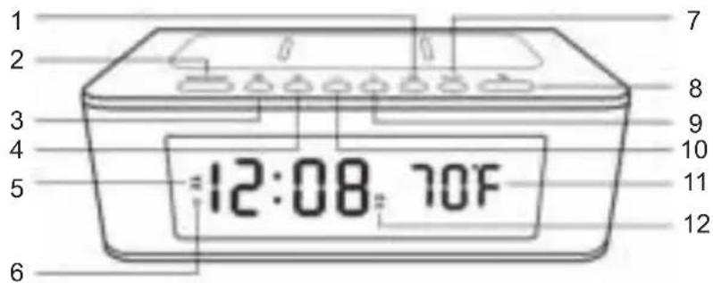 THOMSON CR400iBT - Description of Parts - 1