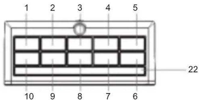 THOMSON CL301P - Description des pieces - 1
