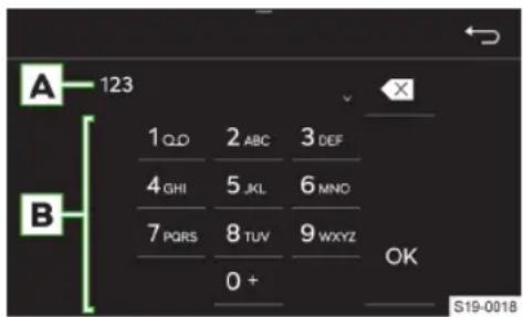 A 123 B 1 QLD 2 ABC 3 DEF 4 GHI 5 JKL 6 MNO 7 PQRS 8 TUV 9 WXYZ 0 + OK S19-0018