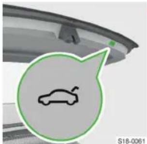 SKODA Scala (2019) - Πλήκτρο στο καπό - 1