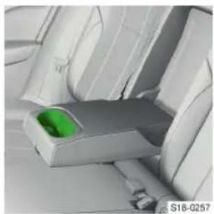 SKODA Scala (2019) - Ποτηροθήκες πίσω - 1