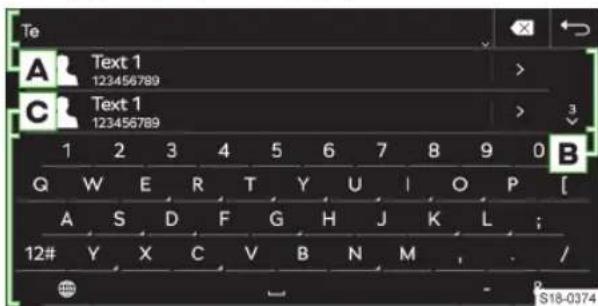 Te A Text 1 123456789 > C Text 1 123456789 > 1 2 3 4 5 6 7 8 9 0 B Q W E R T Y U I O P [ A S D F G H J K L ; 12# Y X C V B N M , / S18-0374