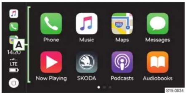 SKODA Scala (2019) - Κεντρικό μενού SmartLink - 3