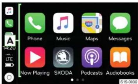 SKODA Scala (2019) - Apple CarPlay - 1
