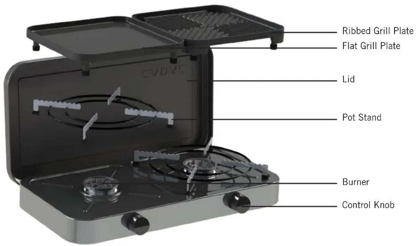 CADAC 2cook Classic - Assembly Instructions - 2