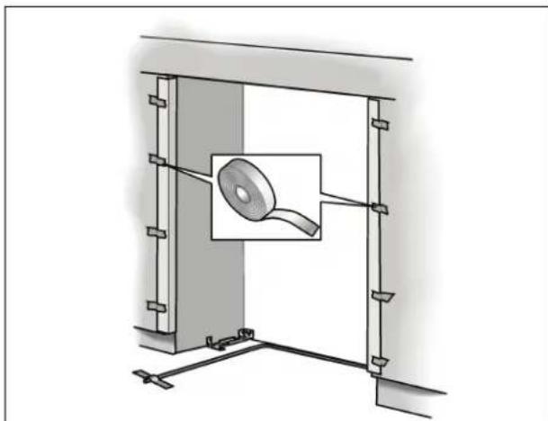 GAGGENAU Vario RB 491 700 - Fixation du protège-bordures - 2