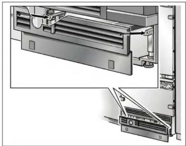 GAGGENAU Vario RB 491 700 - Sujeción del panel de protección - 2