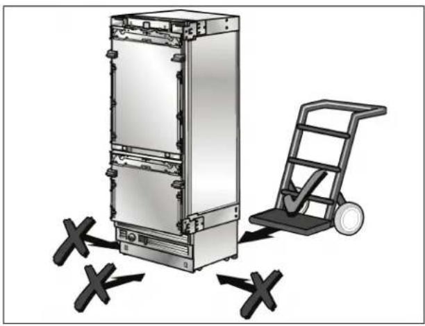 GAGGENAU Vario RB 491 700 - Transport of the appliance - 3