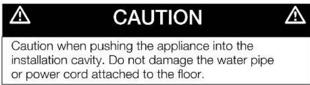 GAGGENAU Vario RB 491 700 - Pushing the appliance into the installation cavity - 2