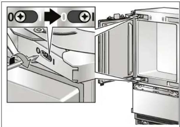 GAGGENAU Vario RB 491 700 - Cambiando las bisagras - 9