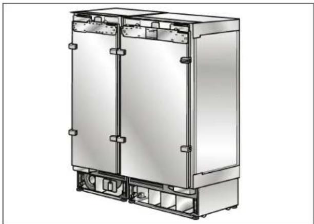 GAGGENAU Vario RB 491 700 - Instalación Side-by-Side (Lado a lado) - 1