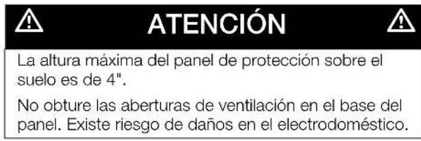 GAGGENAU Vario RB 491 700 - Sujeción del panel de protección - 1