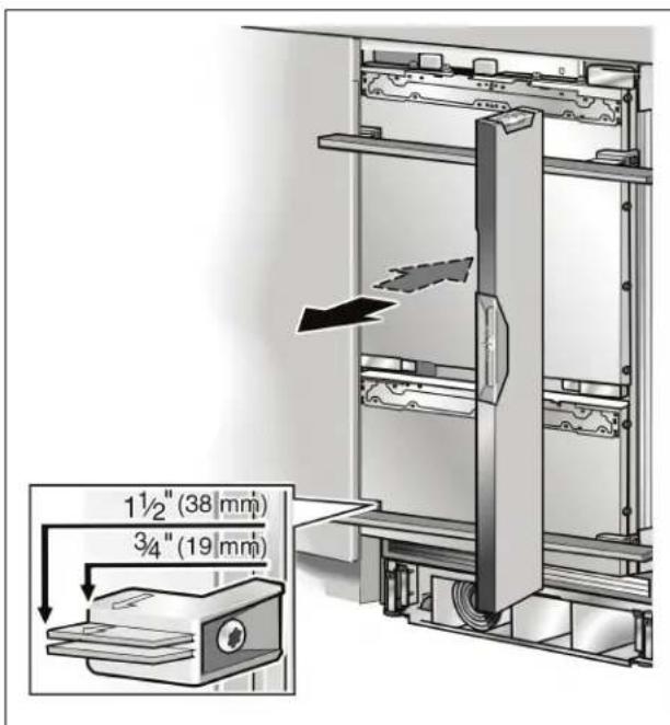 GAGGENAU Vario RB 491 700 - Instalación y alineación del electrodomístico - 3