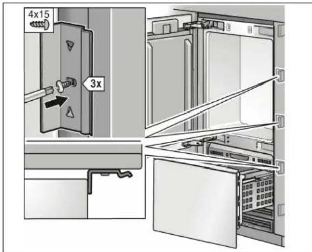 GAGGENAU Vario RB 491 700 - Attaching the covers - 4