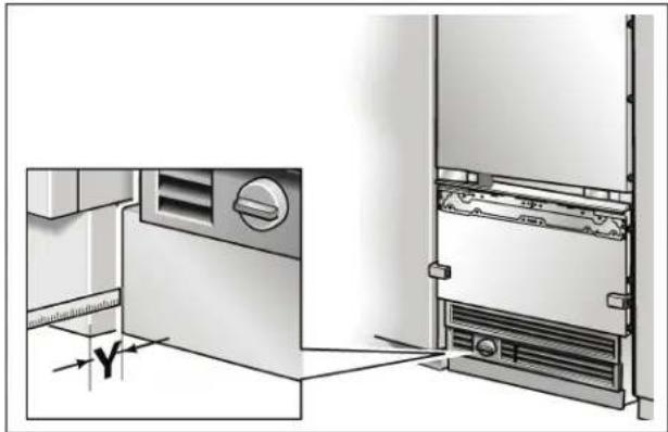 GAGGENAU Vario RB 491 700 - Attaching the toe kick panel - 4