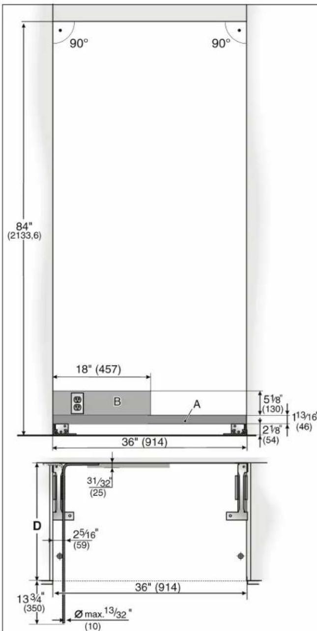 GAGGENAU Vario RB 491 700 - Installation individuelle - 1