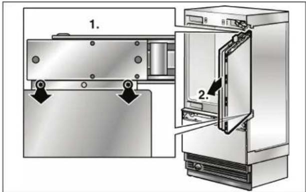GAGGENAU Vario RB 491 700 - Inversion du sens d'ouverture de porte - 2