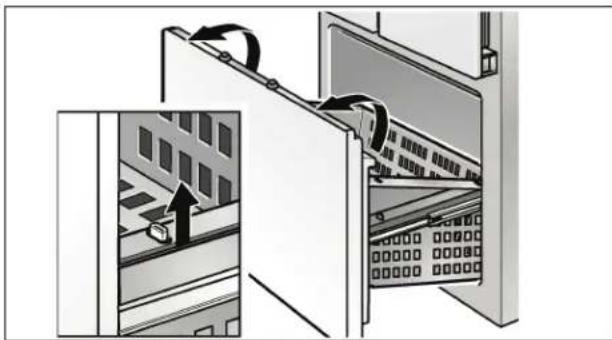 GAGGENAU Vario RB 491 700 - Attaching the individual appliance to the side of the cavity - 2