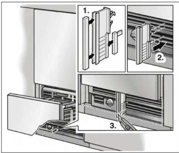 GAGGENAU Vario RB 491 700 - Mounting of air separator - 2