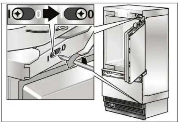 GAGGENAU Vario RB 491 700 - Cambiando las bisagras - 1