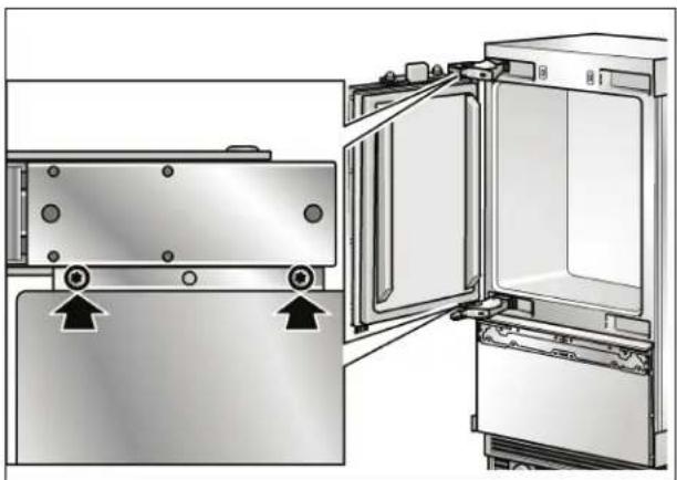 GAGGENAU Vario RB 491 700 - Cambiando las bisagras - 8