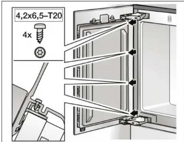 GAGGENAU Vario RB 491 700 - Montaje de la proteccion para los dedos - 4