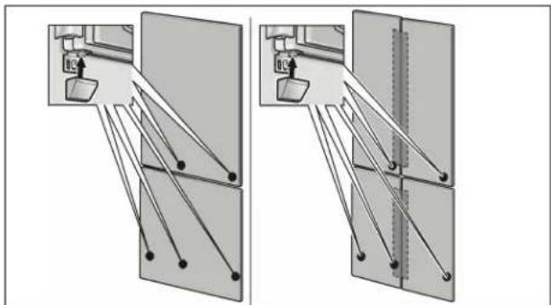 GAGGENAU Vario RB 491 700 - Attaching the lower bracket - 2