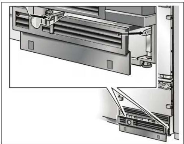 GAGGENAU Vario RB 491 700 - Fixation du bandeau de socle - 2