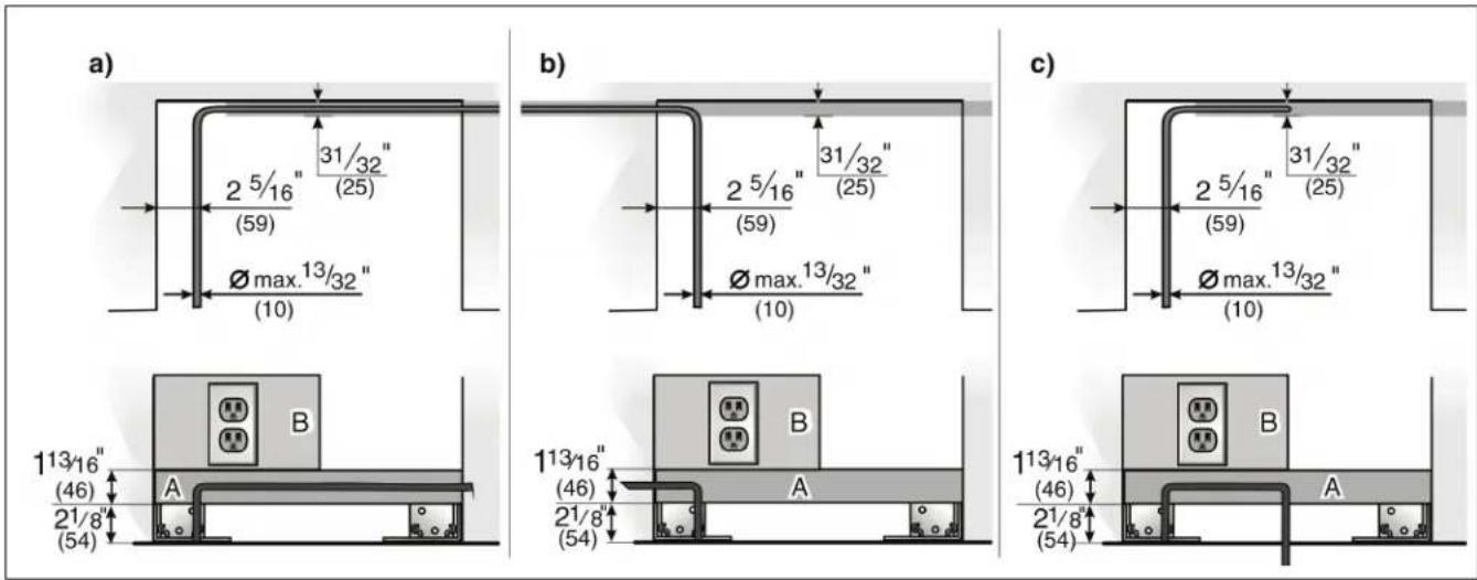GAGGENAU Vario RB 491 700 - Water connection - 1