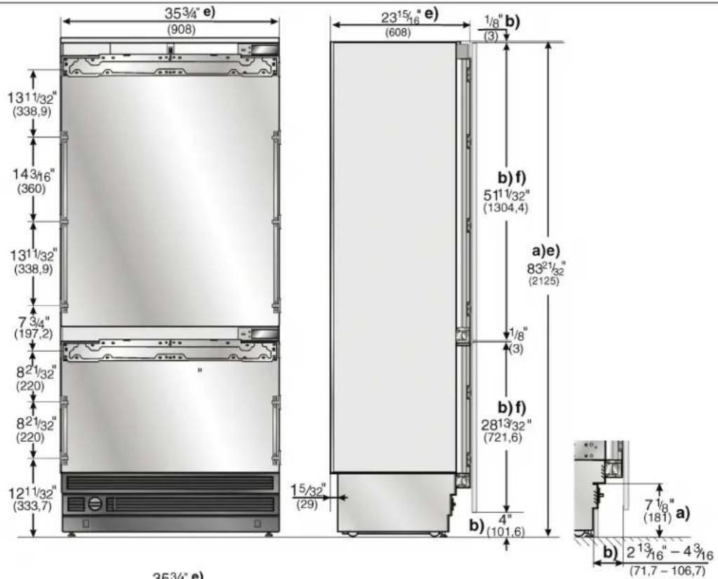 GAGGENAU Vario RB 491 700 - Leyenda: - 1