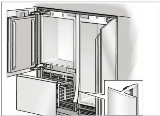 GAGGENAU Vario RB 491 700 - Fixation des couvercles - 3